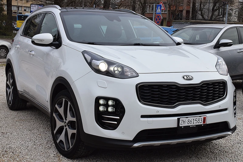 Kia Sportage 2.0ШВЕЙЦАРИЯ-GT-LINE/ДИСТРОНИК/КОЖА/НАВИ/ПАНОРАМА, снимка 3 - Автомобили и джипове - 49118070