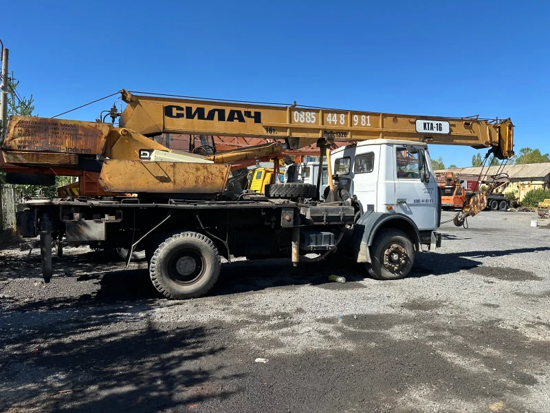 Автокран Друга марка МАЗ 533702, снимка 4 - Индустриална техника - 51757543