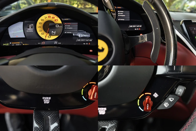 Ferrari Roma * 3.9 V8* F1 DCT* FULL DIGITAL COCKPIT* PPF ФОЛИЛО, снимка 15 - Автомобили и джипове - 50849019