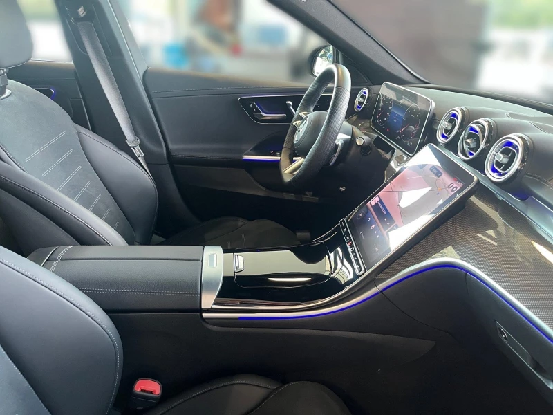 Mercedes-Benz C 300 d* AMG* MBUX* DISTR* MEMORY* LED* CAM* NAVI* , снимка 8 - Автомобили и джипове - 52072111
