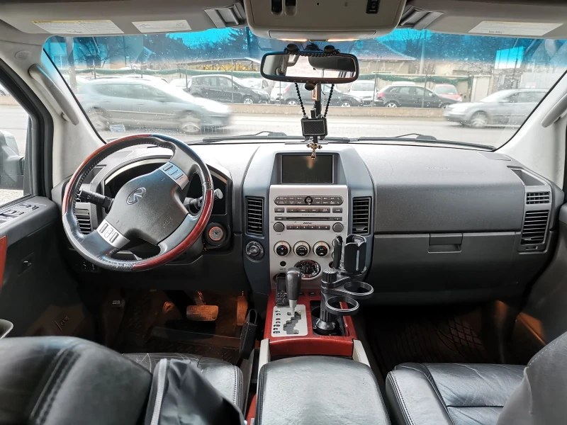 Infiniti QX56 5.6 бензин/газ Цената е крайна, снимка 11 - Автомобили и джипове - 49311312
