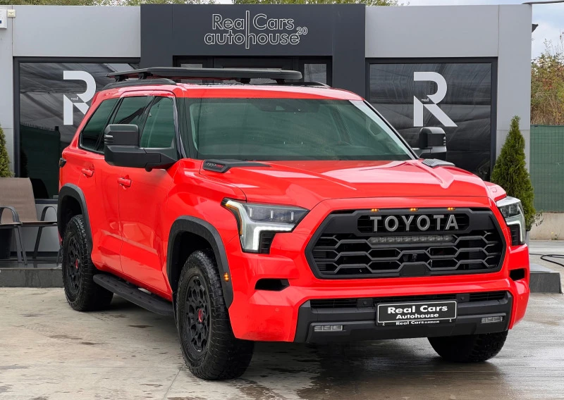 Toyota Sequoia TRD PRO*3.5hybrid*V6*7MESTNA*CARPLAY*360*KEYLESS - цена по договаряне - 10077280 | Car24.bg