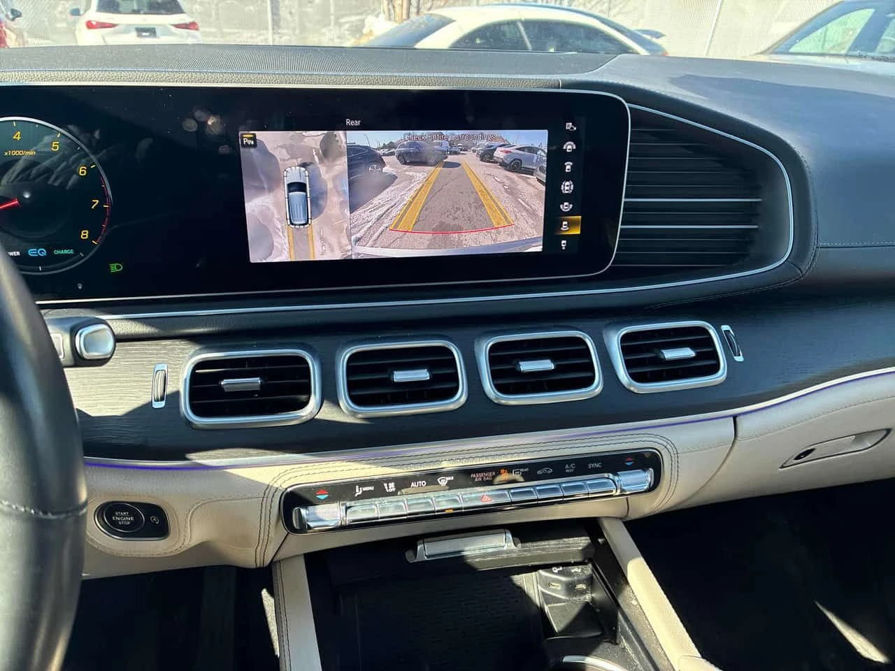 Mercedes-Benz GLE 450 * ПРЕДСТАВИТЕЛСТВО * BURMESTER * ДИСТРОНИК, снимка 9 - Автомобили и джипове - 54000370