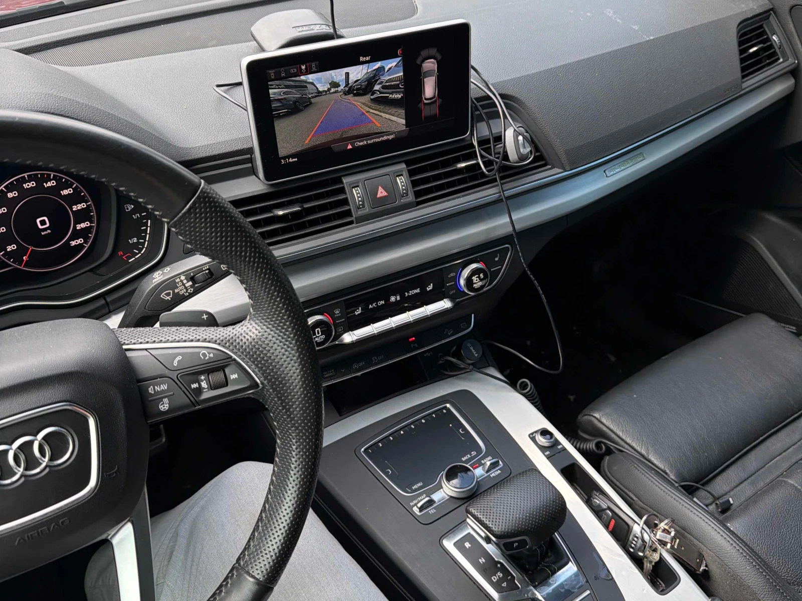 Audi Q5 Technik / 360 / B&O / LED / Carfax / Автокредит, снимка 9 - Автомобили и джипове - 55986601