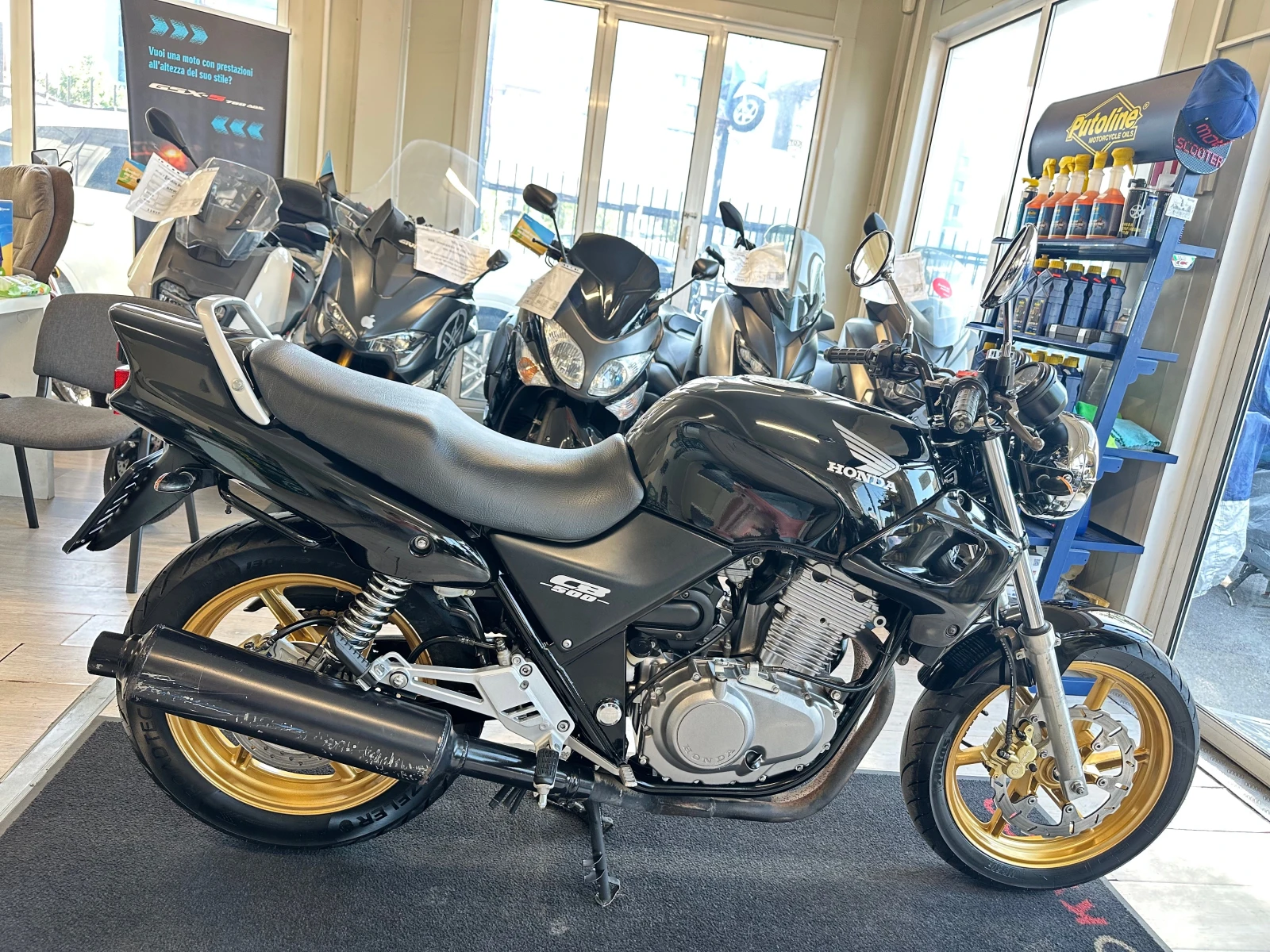 Honda Cb 500сс 06.2001г., снимка 17 - Мотоциклети и мототехника - 55091437