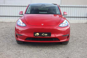 Tesla Model Y Long Range #RedMultiCoat #EnhancedAutopilot #iCar, снимка 2 - Автомобили и джипове - 41243768