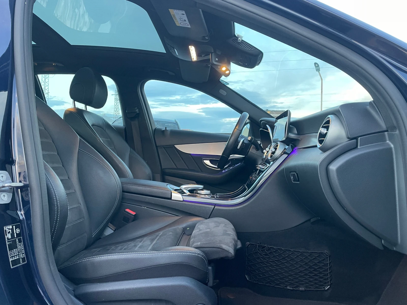 Mercedes-Benz C 200 AMG Panorama Full Options | Mobile.bg   14