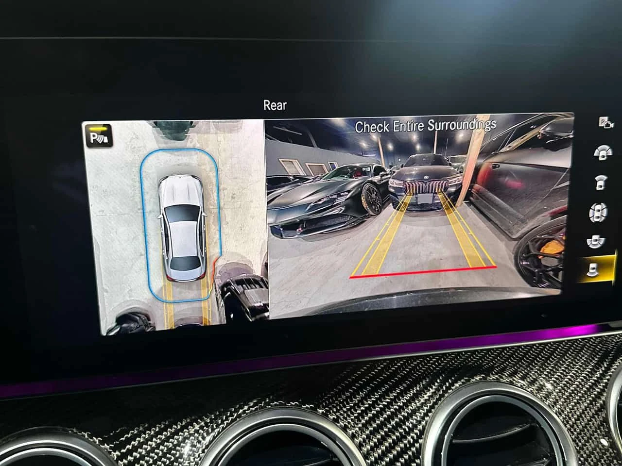 Mercedes-Benz E 53 AMG * 360 * HEAD UP * BURMESTER * ДИСТРОНИК, снимка 15 - Автомобили и джипове - 53966221