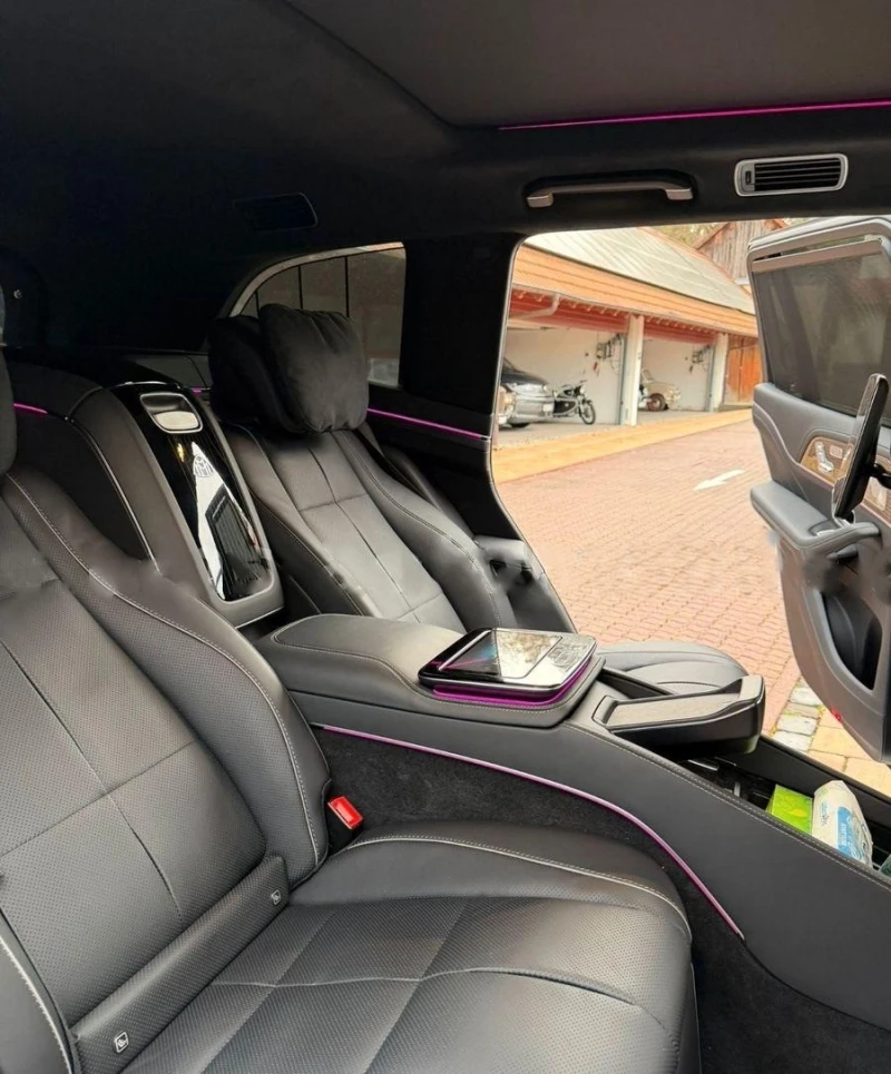 Mercedes-Benz GLS 600 MAYBACH/E-ACTIVE BODY/DESIGNO/FIRST CLASS/TV/BURM/, снимка 9 - Автомобили и джипове - 53089454