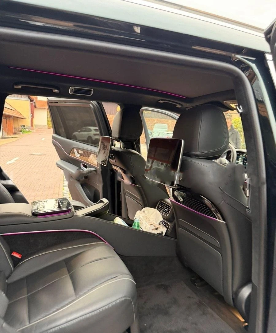 Mercedes-Benz GLS 600 MAYBACH/E-ACTIVE BODY/DESIGNO/FIRST CLASS/TV/BURM/ - изображение 10