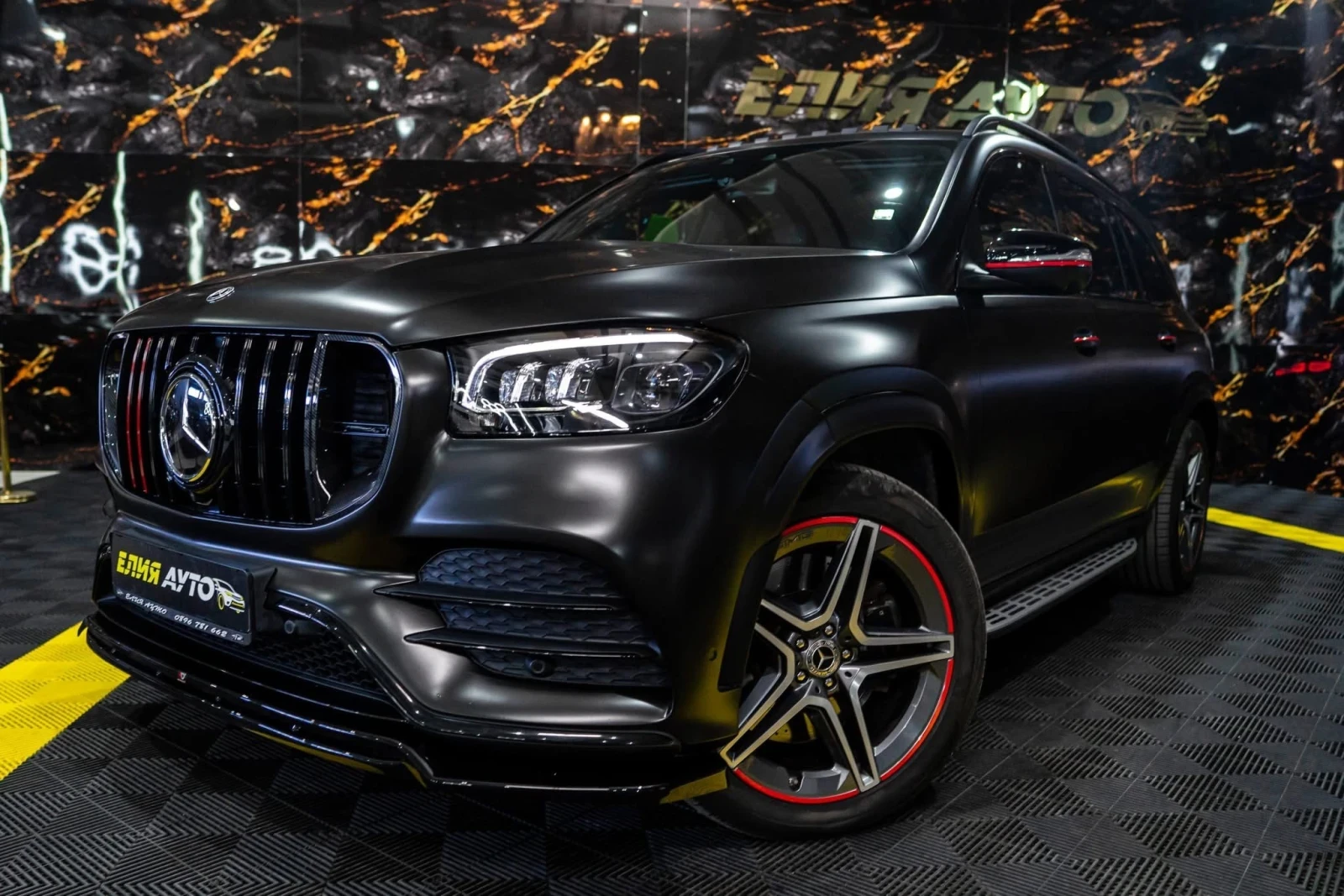 Mercedes-Benz GLS 350 D 4MATIC FULL AMG LINE ПАНО BURM 3XTV ЛИЗИНГ 100%, снимка 2 - Автомобили и джипове - 54164634