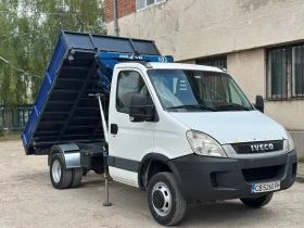 Iveco 35c13 Самосвал+ Кран, N1, 1550кг.на2.60метра, 3хидравлич, снимка 8