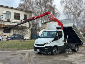 Iveco Daily Самосвал+ Кран, N1, 1550кг.на2.60метра, 3хидравлич, снимка 2