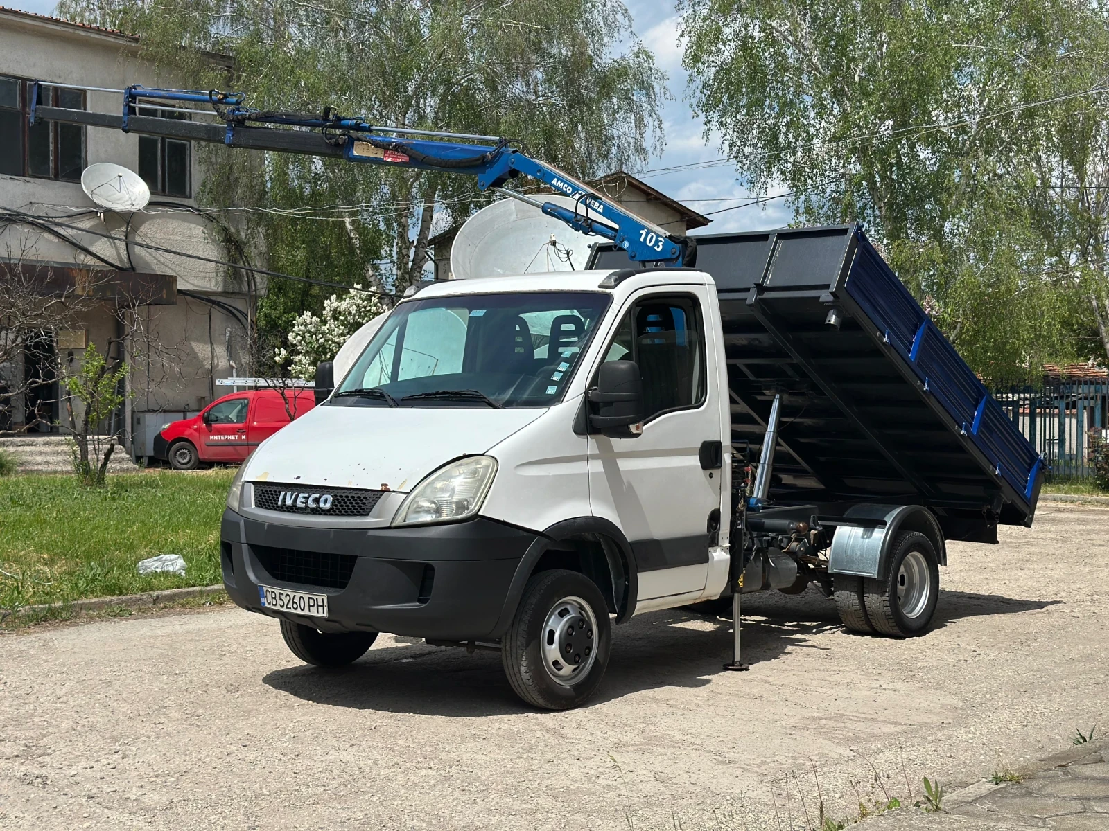Iveco Daily Самосвал+ Кран, N1, 1550кг.на2.60метра, 3хидравлич