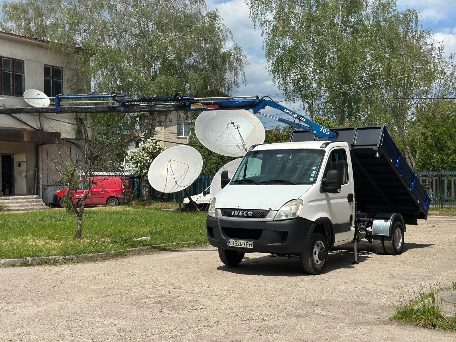 Iveco 35c13 Самосвал+ Кран, N1, 1550кг.на2.60метра, 3хидравлич, снимка 2 - Бусове и автобуси - 53974416