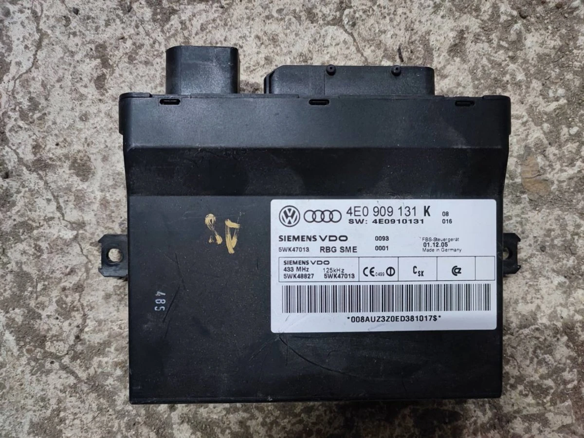 Keyless go кейлес модул Audi А8 D3 4E0909131k