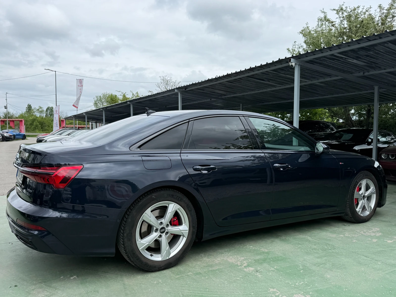Audi A6 55TFSI e, S-line, PLUG-IN HYBRID, снимка 4 - Автомобили и джипове - 54526935