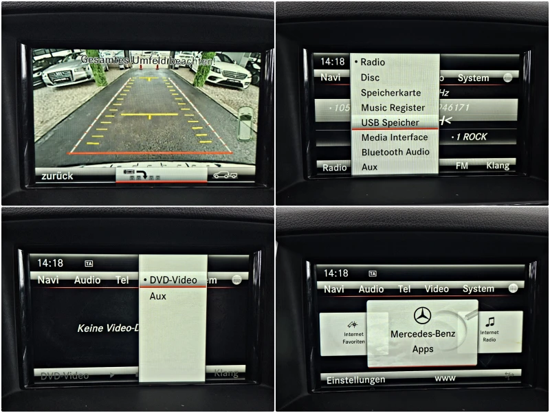 Mercedes-Benz ML 350 AMG/GERMANY/PANO/CAMERA/ПОДГРЕВ/AMBIENT/AIRMAT/LIZ, снимка 14 - Автомобили и джипове - 53008866