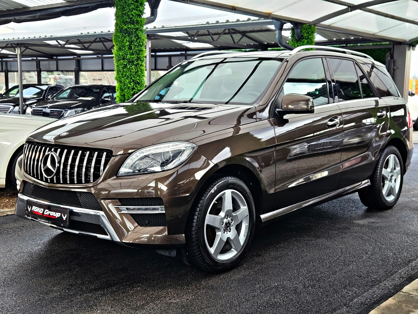 Mercedes-Benz ML 350 AMG/GERMANY/PANO/CAMERA/ПОДГРЕВ/AMBIENT/AIRMAT/LIZ, снимка 1