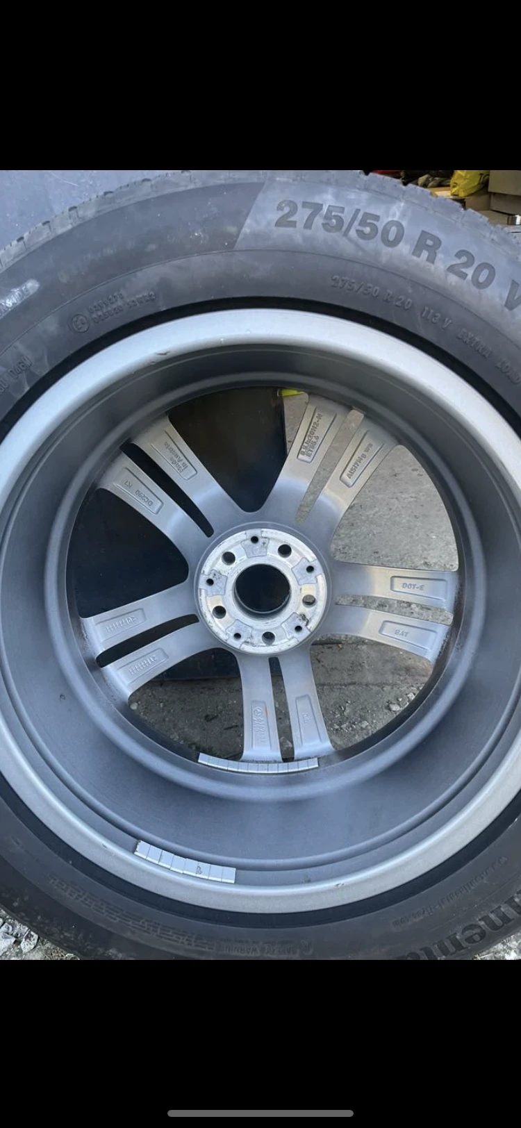 Гуми с джанти Continental 275/50R20, снимка 10 - Гуми и джанти - 47779976