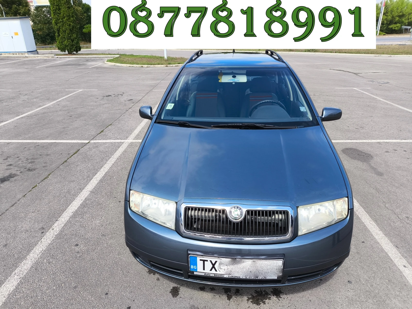 Skoda Fabia 1, 9 TDI , 99 к.с. , комби , регистриран , ГО - изображение 2