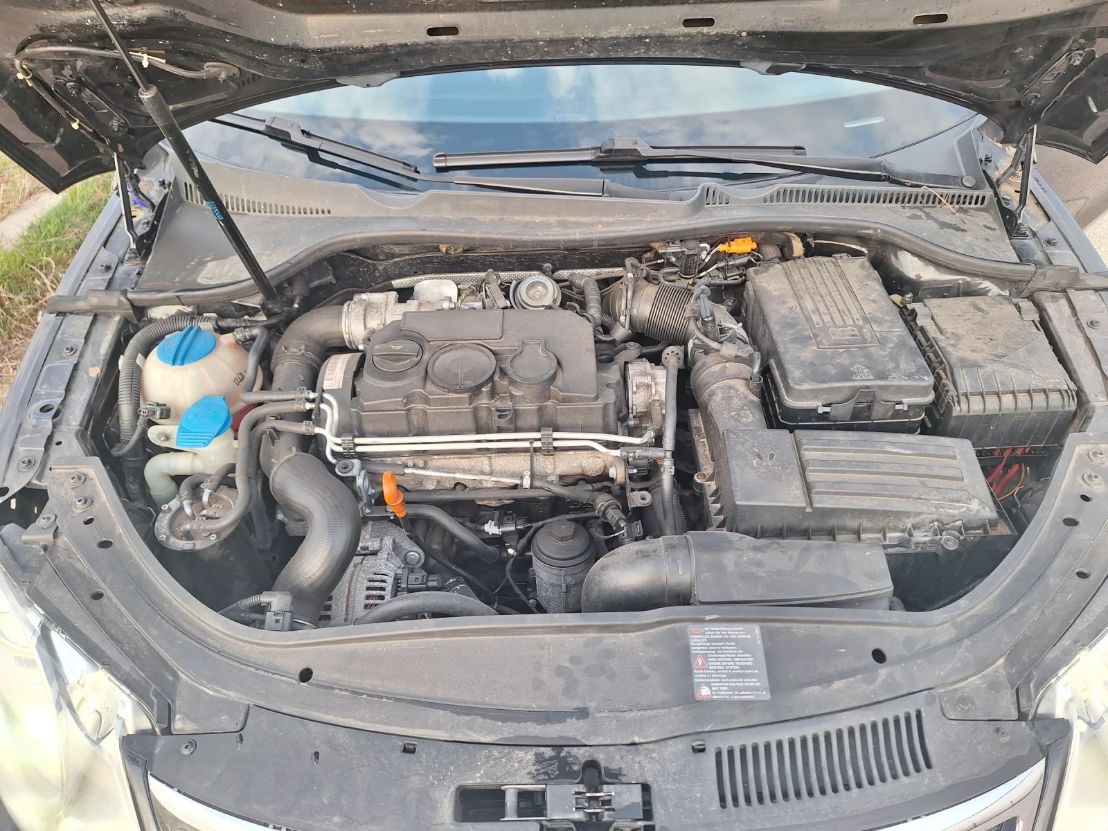 VW Eos 2.0tdi BMM, снимка 7 - Автомобили и джипове - 53981333