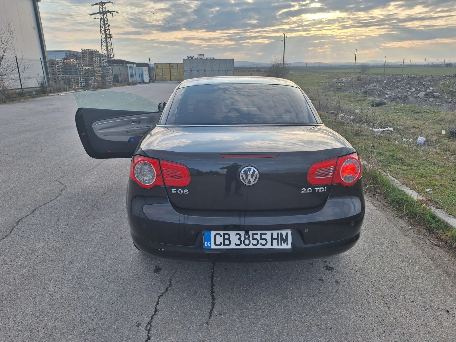 VW Eos 2.0tdi BMM, снимка 3 - Автомобили и джипове - 53981333