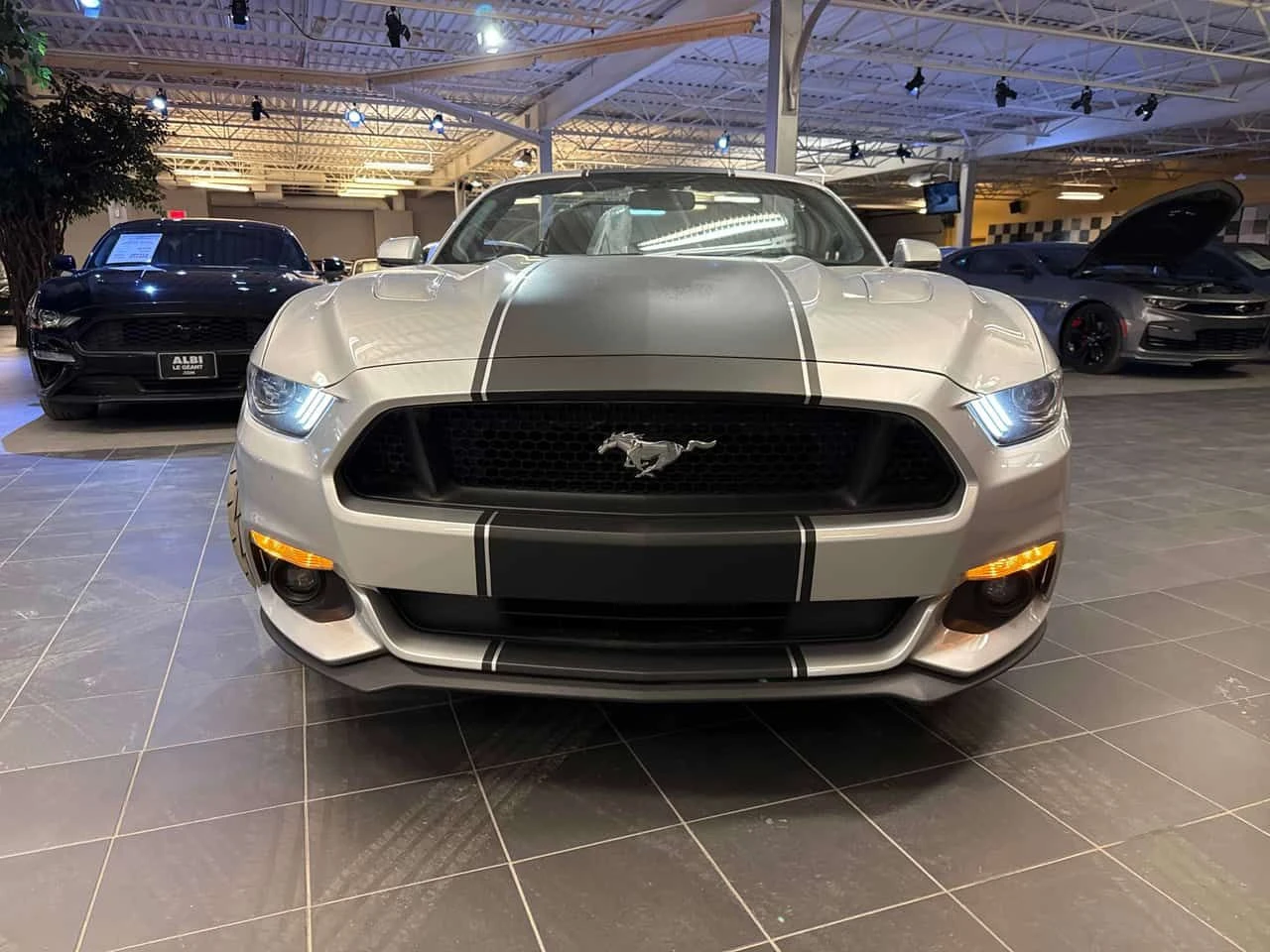 Ford Mustang GT Premium| ПОДГРЕВИ| ОБДУХВАНЕ| CARFAX, снимка 4 - Автомобили и джипове - 54010203