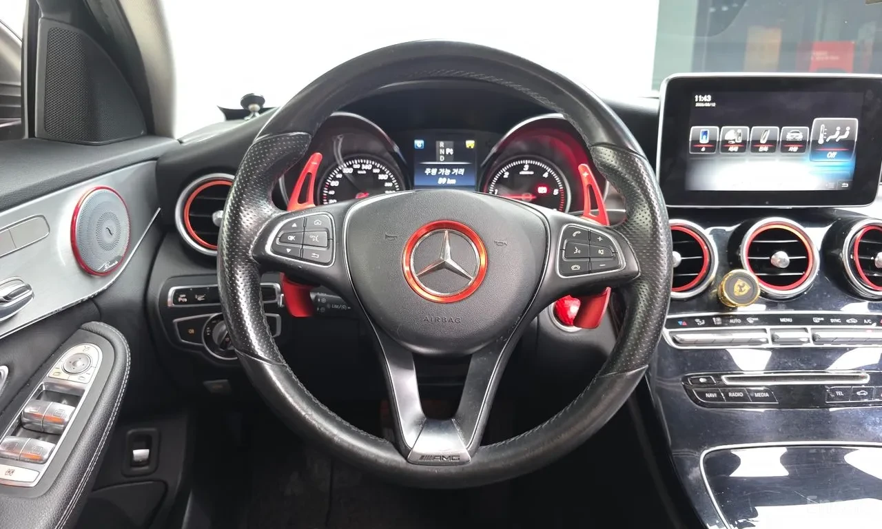 Mercedes-Benz C 220 d / C63 AMG ����� / �������� / ������ / HUD /  | Mobile.bg � ����������� 9