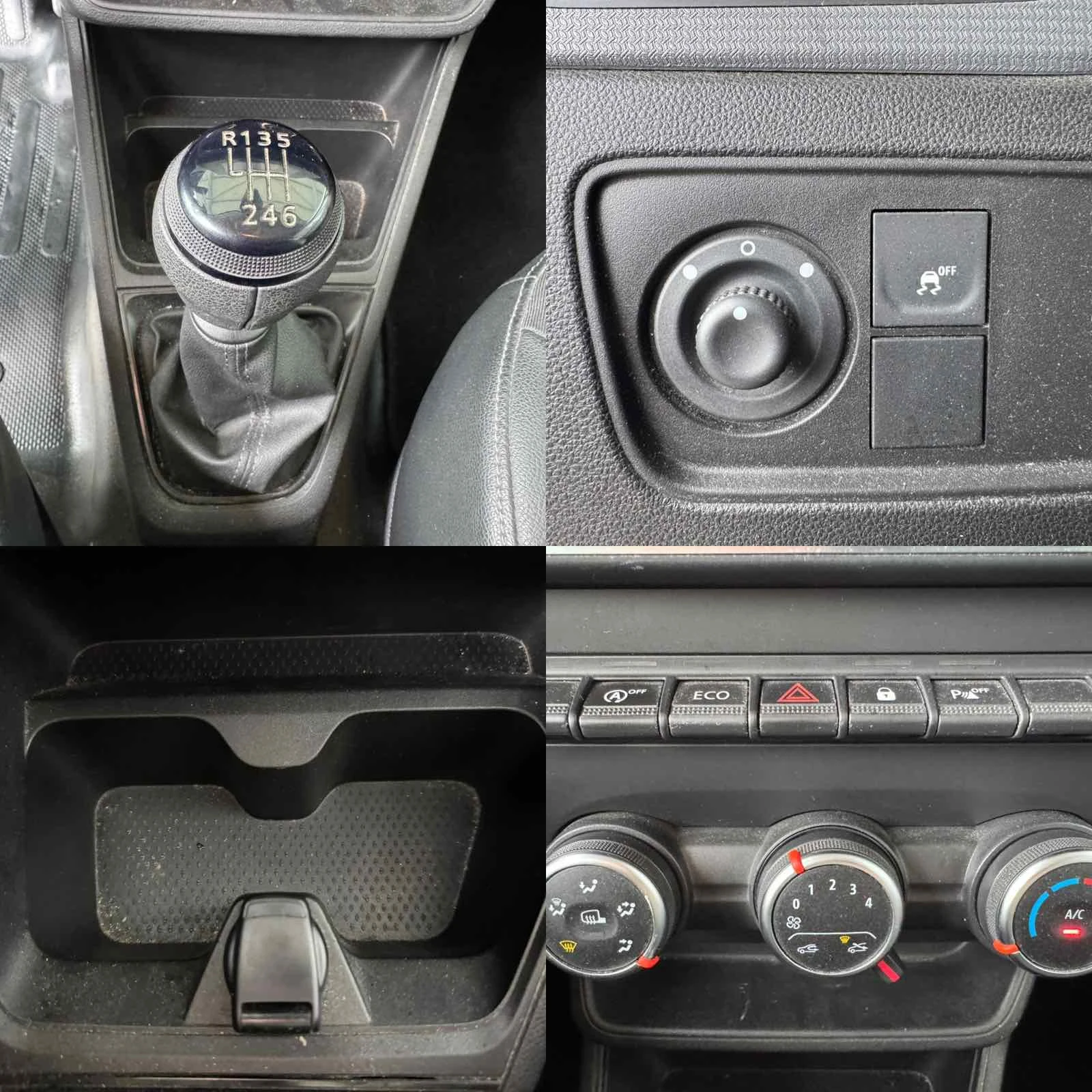 Renault Express 1.5dci* 75ps* 6ск* НАВИ* КОЖА* КАМЕРА* , снимка 16 - Автомобили и джипове - 56193029