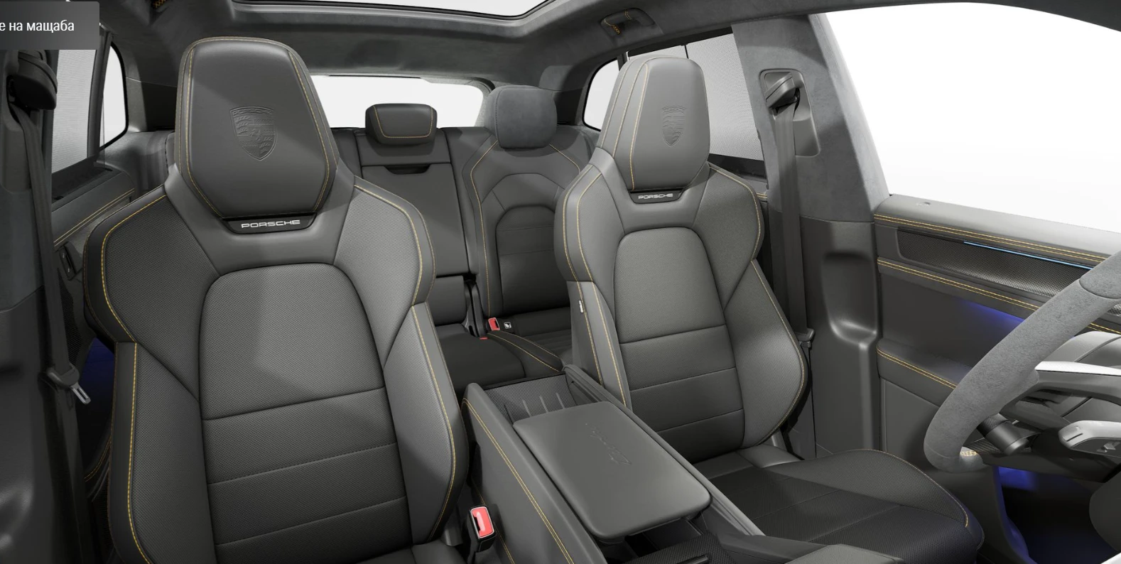 Porsche Cayenne TURBO ELECTRIC / SPORT DESIGN CARBON /ACTIVE RIDE/ | Mobile.bg � ����������� 8