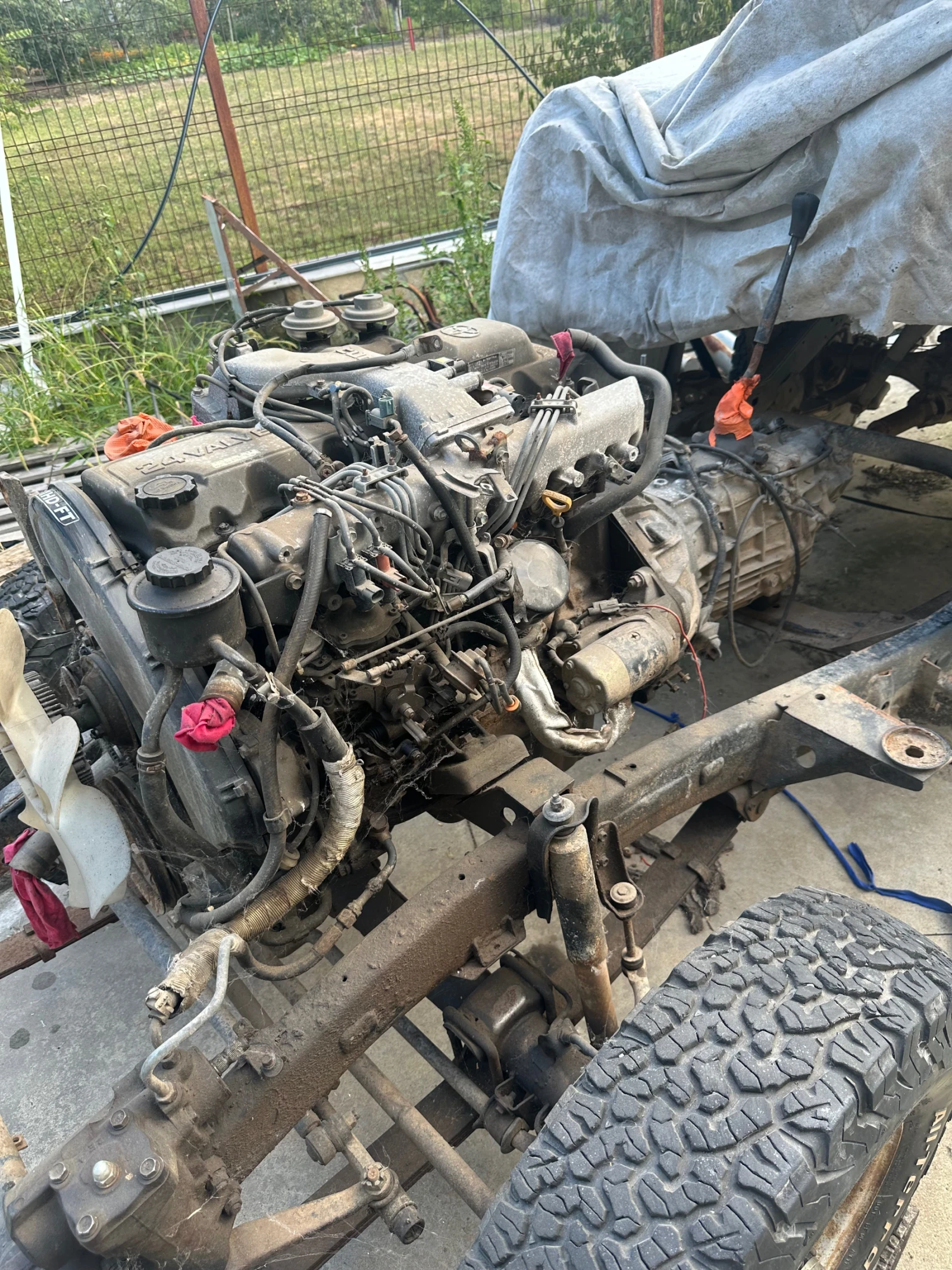Toyota Land cruiser 1HD-FT ръчка, снимка 3 - Автомобили и джипове - 55659885