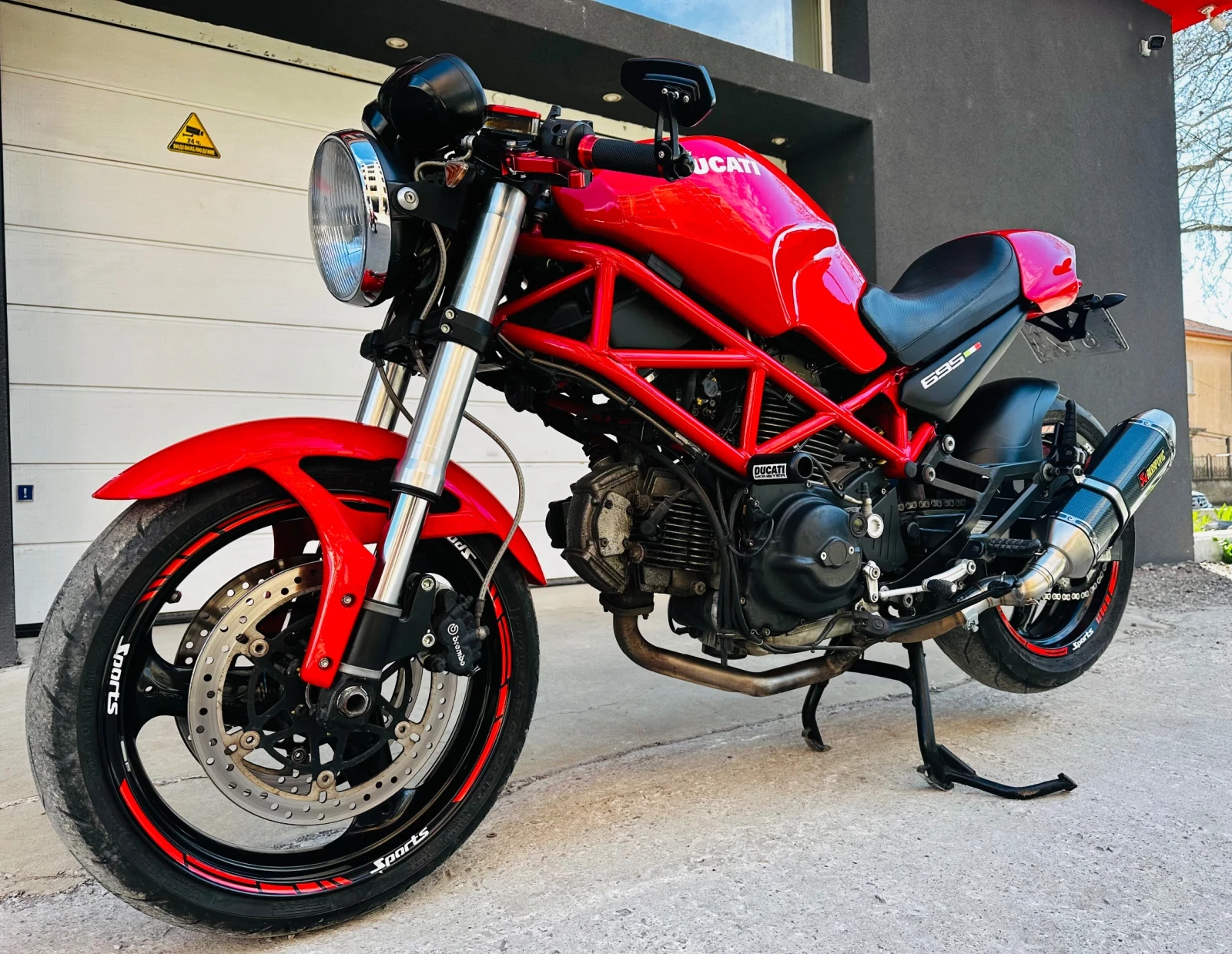Ducati Monster 695i 2006г., снимка 9 - Мотоциклети и мототехника - 54132582