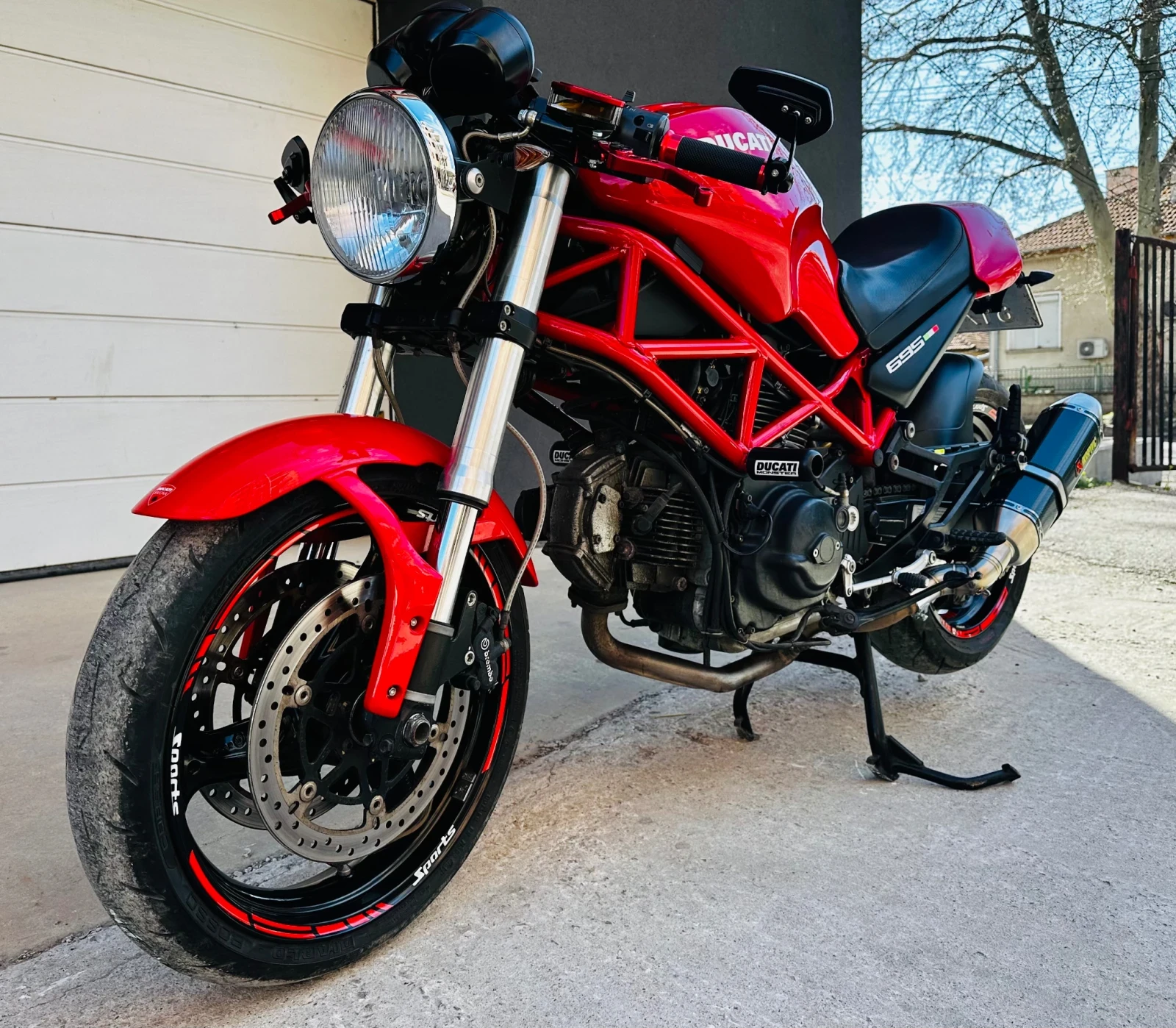 Ducati Monster 695i 2006г., снимка 6 - Мотоциклети и мототехника - 54132582
