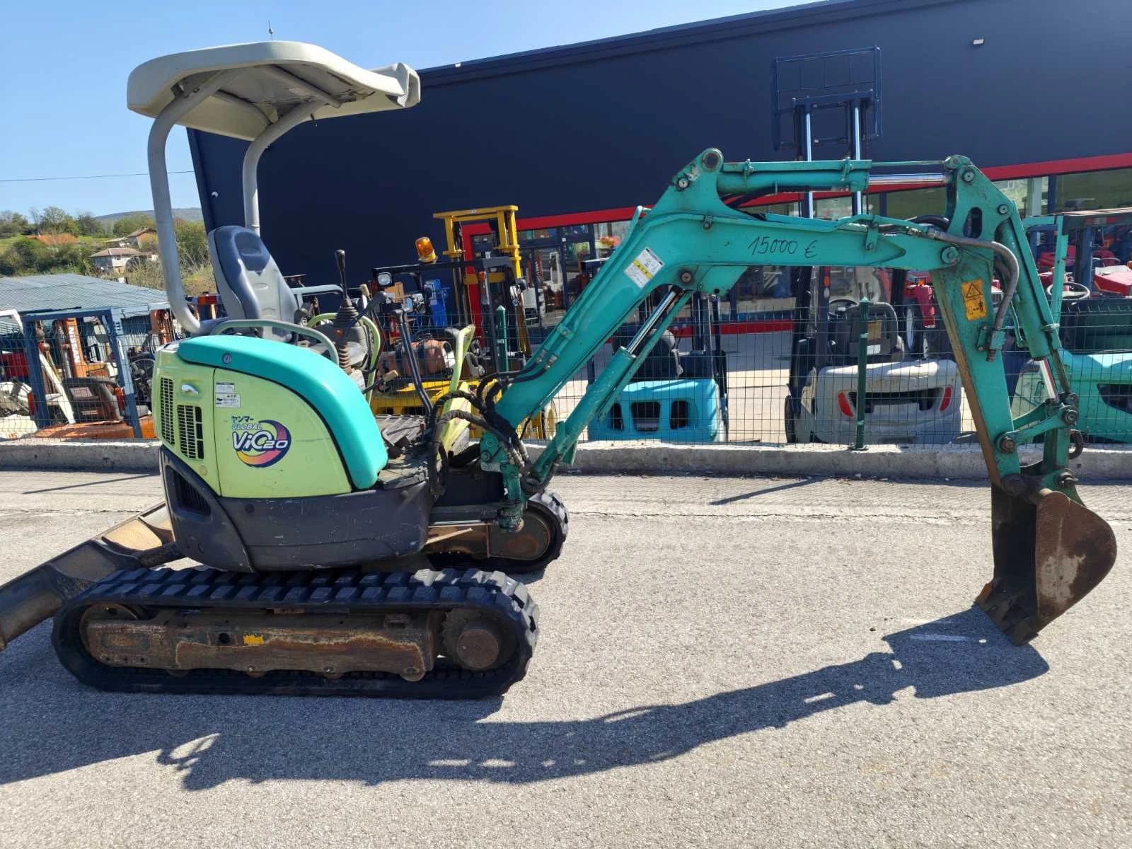 Багер Yanmar НОВИ ВЕРИГИ, снимка 2 - Индустриална техника - 54338813