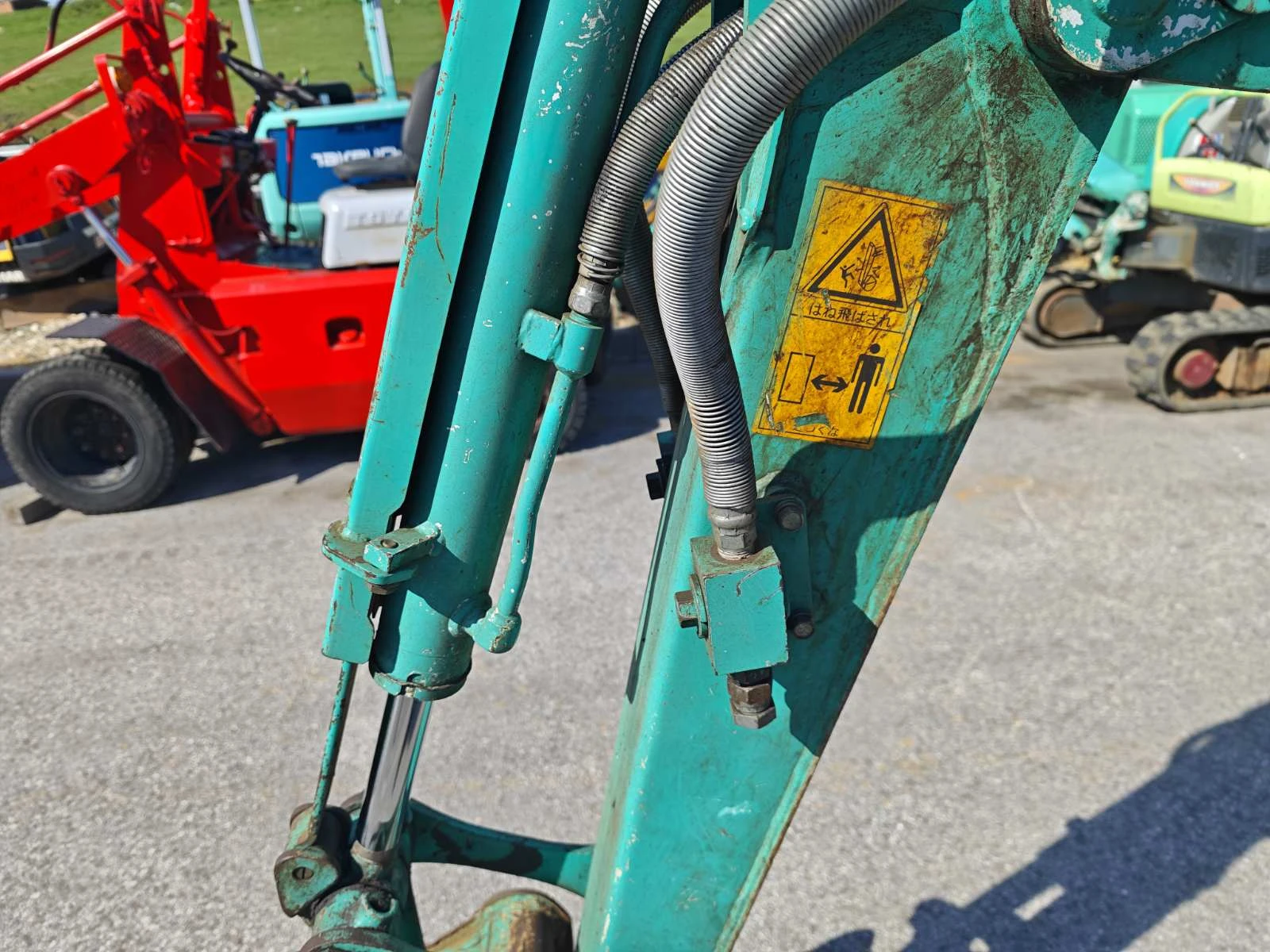 Багер Yanmar НОВИ ВЕРИГИ, снимка 6 - Индустриална техника - 54338813