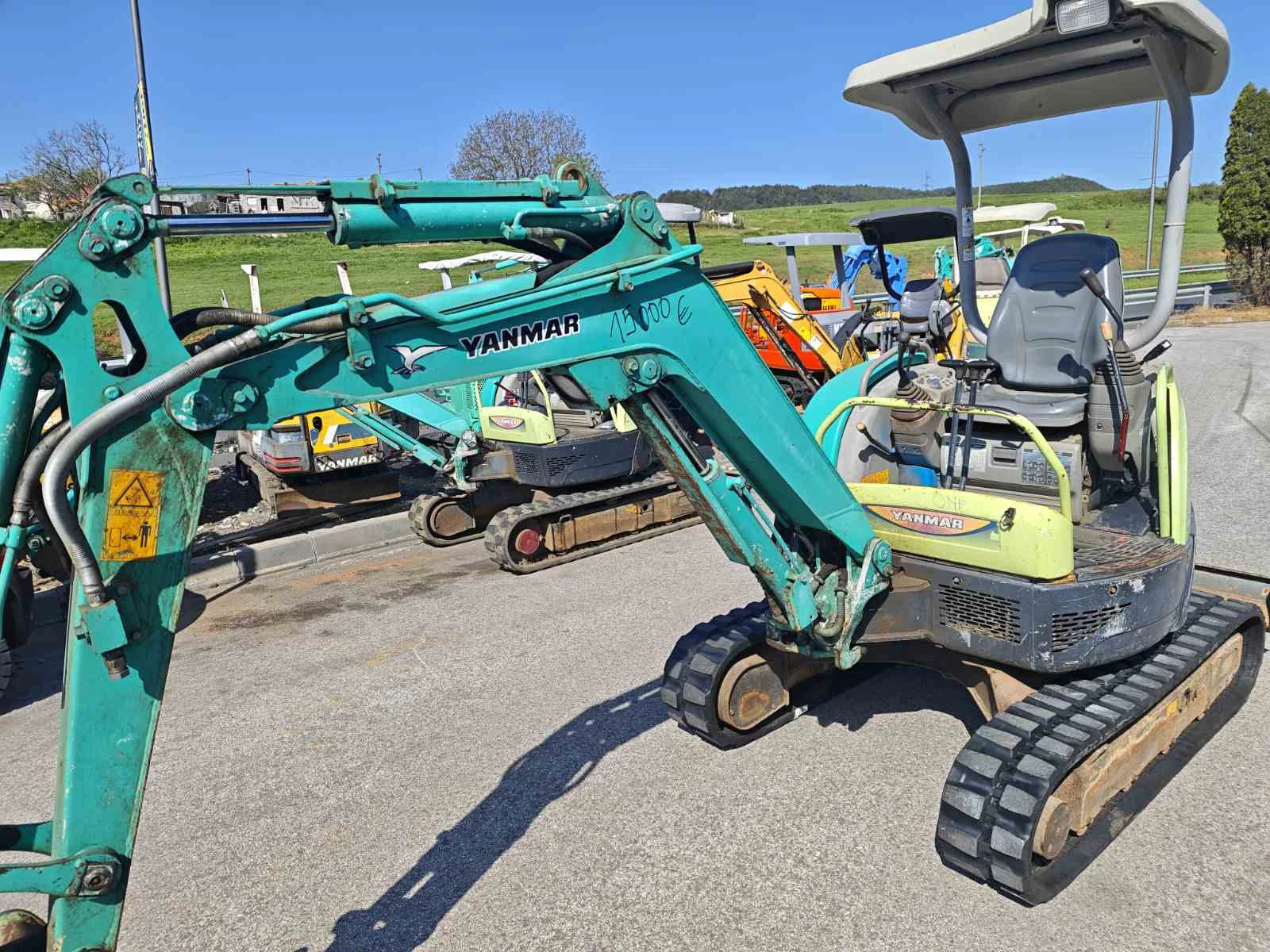 Багер Yanmar НОВИ ВЕРИГИ, снимка 5 - Индустриална техника - 54338813