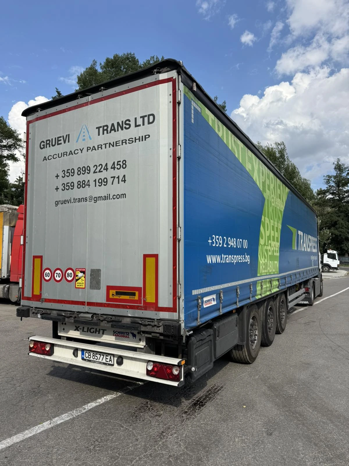 Полуремарке Schmitz SCB S2T, снимка 2 - Ремаркета - 55625469