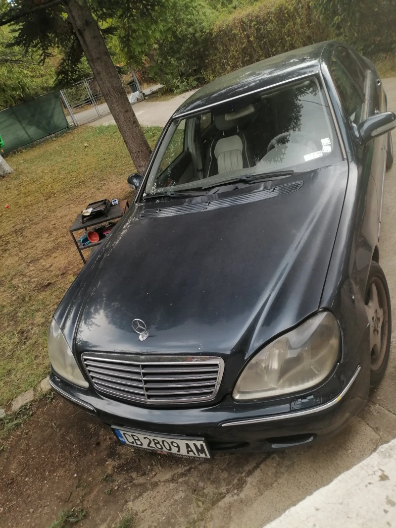 Mercedes-Benz S 320 LPG AVTOMATNova gazova uredba Okachvane na prujini, снимка 1 - Автомобили и джипове - 47184708