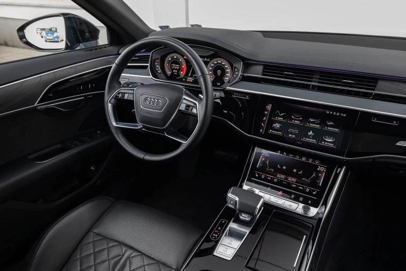 Audi A8 S-LINE с Гаранция, снимка 10 - Автомобили и джипове - 47459058