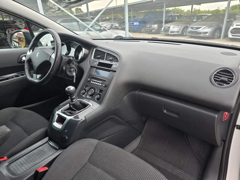 Peugeot 5008 1.6HDI  120кс  ! !  КЛИМАТРОНИК ! !EURO 6, снимка 9 - Автомобили и джипове - 51877023