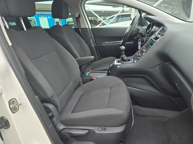 Peugeot 5008 1.6HDI  120кс  ! !  КЛИМАТРОНИК ! !EURO 6, снимка 10 - Автомобили и джипове - 51877023