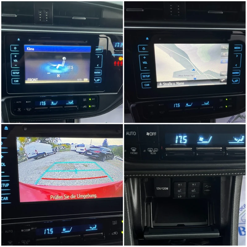 Toyota Auris 1.6* D4D* 112k.с.* 134000км.* NAVI* Германия * , снимка 15 - Автомобили и джипове - 52067779