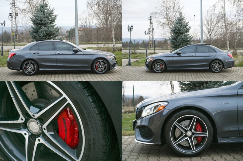 Mercedes-Benz C 450 AMG КАМЕРА* ДИСТ* ПАНОРАМА* MATRIX, снимка 16 - Автомобили и джипове - 53113661
