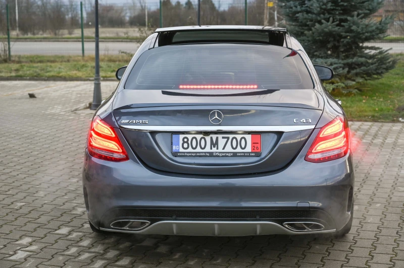 Mercedes-Benz C 450 AMG КАМЕРА* ДИСТ* ПАНОРАМА* MATRIX, снимка 5 - Автомобили и джипове - 53113661