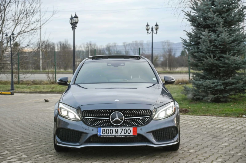 Mercedes-Benz C 450 AMG КАМЕРА* ДИСТ* ПАНОРАМА* MATRIX, снимка 2 - Автомобили и джипове - 53113661