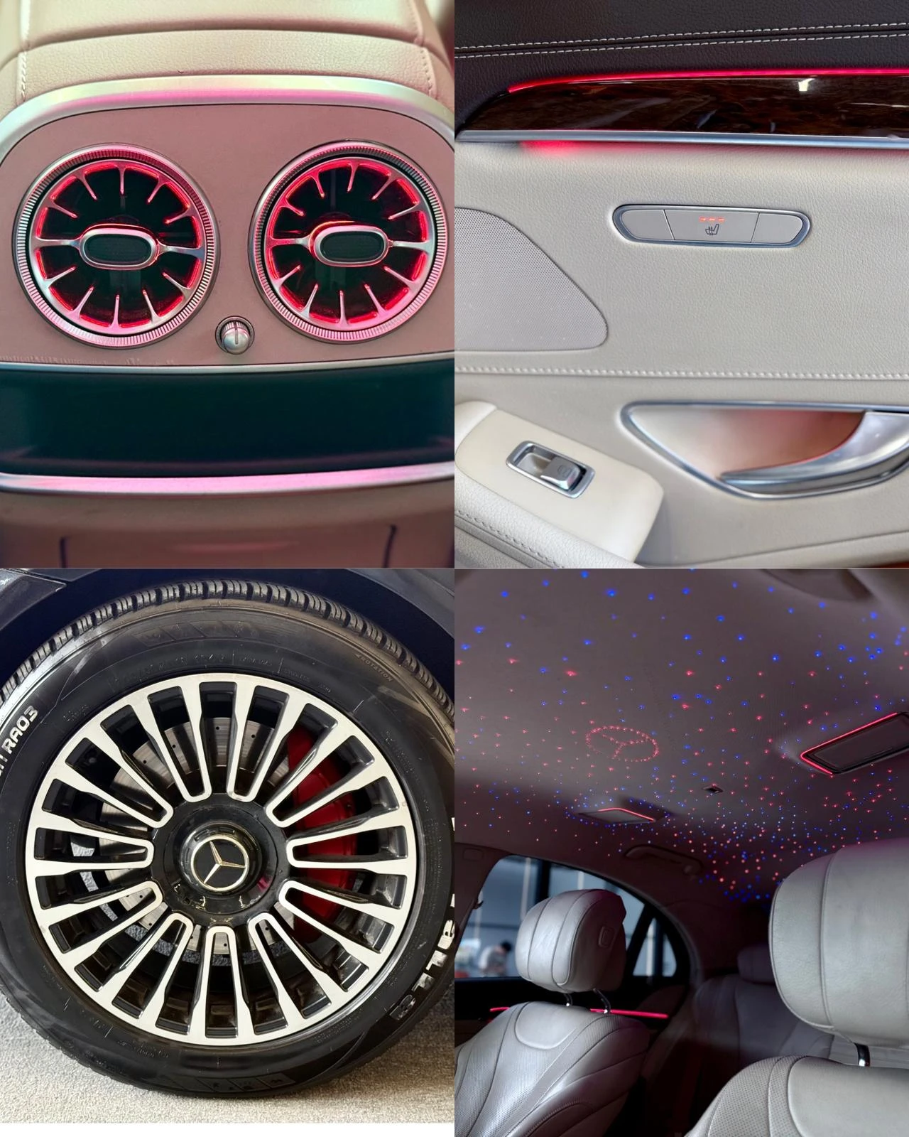 Mercedes-Benz S 350 4 - Matic* AMG* Подгрев* Starlight* Лизинг , снимка 17 - Автомобили и джипове - 54379771