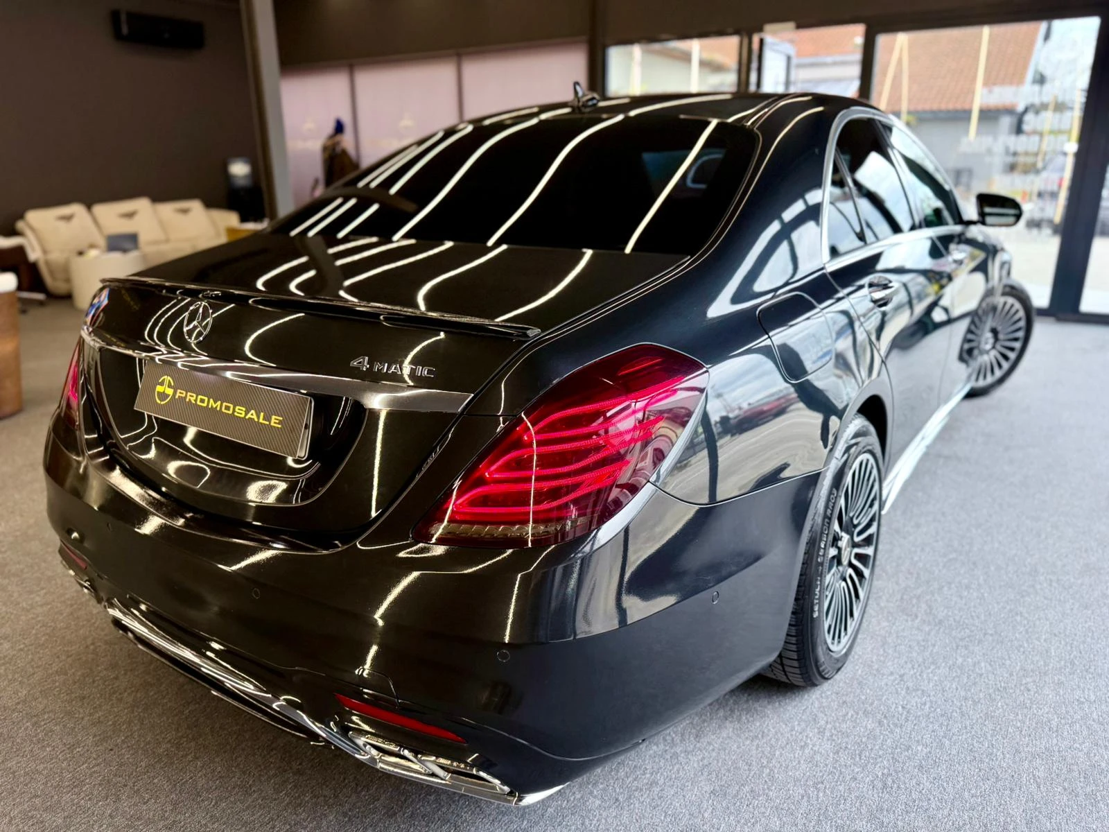 Mercedes-Benz S 350 4 - Matic* AMG* Подгрев* Starlight* Лизинг , снимка 6 - Автомобили и джипове - 54379771