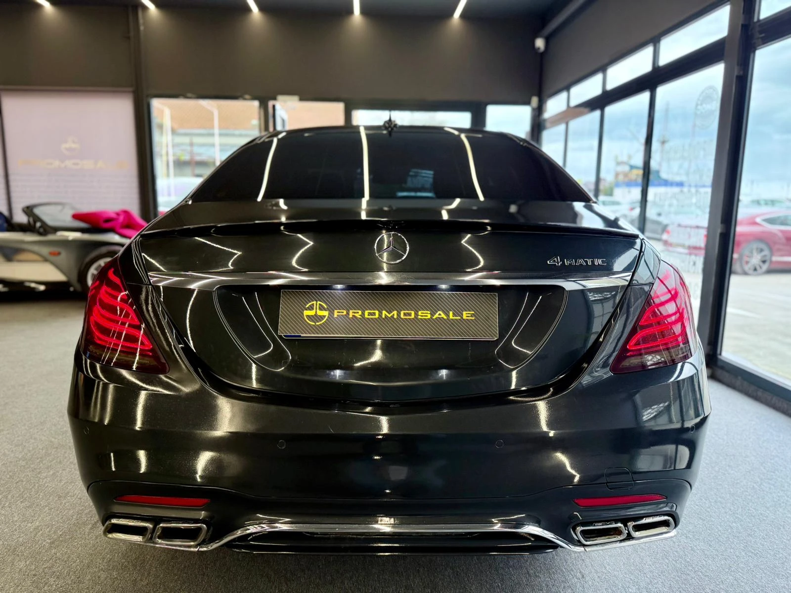 Mercedes-Benz S 350 4 - Matic* AMG* Подгрев* Starlight* Лизинг , снимка 5 - Автомобили и джипове - 54379771