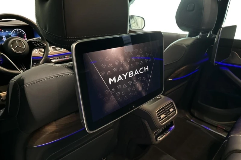 Mercedes-Benz GLS 600 MAYBACH 4-MATIC TWO-TONE BURMESTER PANO TV HEAD UP, снимка 11 - Автомобили и джипове - 51508996